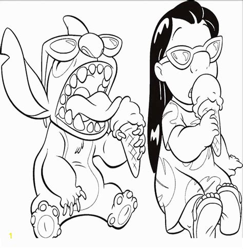 Lilo And Stitch Ohana Coloring Pages