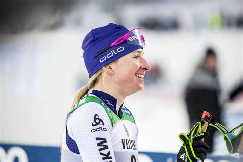 A swiss athlete, nadine fähndrich, wins the traditional race in the engadine for the first time since 2009. Cogne : Nadine Faehndrich en pole position (ski-nordique.net)