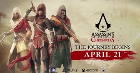 Assassins Creed Chronicles é a nova trilogia da série da Ubisoft
