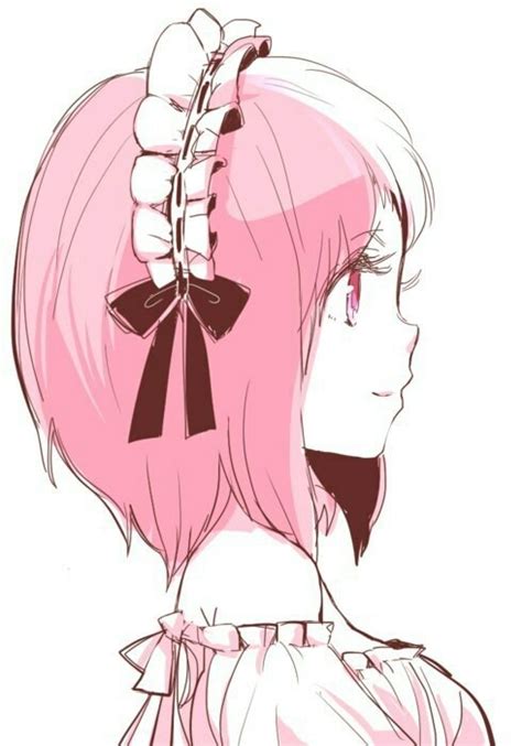 Featured image of post Anime Side Profile Hair How to draw short hair for anime manga