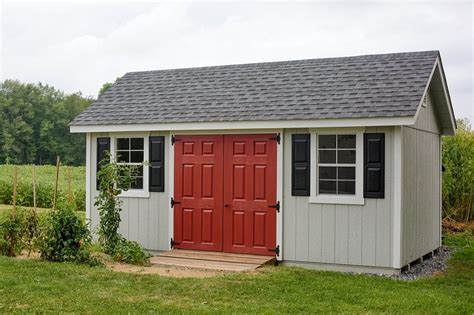 We offer the highest quality garden sheds, storage buildings and storage sheds of all sorts at the lowest prices with free shipping. 10x18 Fairmont Storage Shed Kits - YardCraft