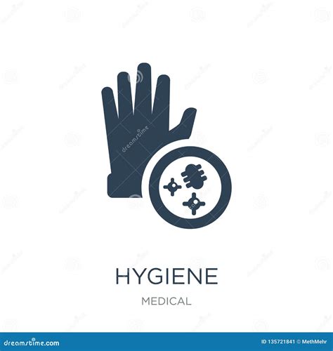 Hygiene Icon In Trendy Design Style Hygiene Icon Isolated On White
