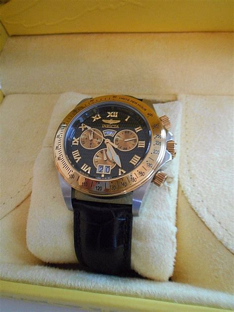 Mint Invicta Mens Speedway 2684 Chronograph Watch With Box Ebay