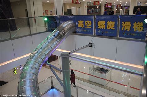 Photos Chongqing Mall Debuts Giant 4 Story Slide