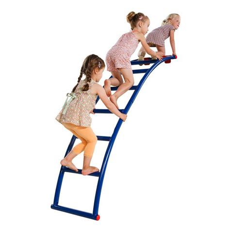 Arched Climbing Ladder Suitable For Mounting Onto Childrens Garden