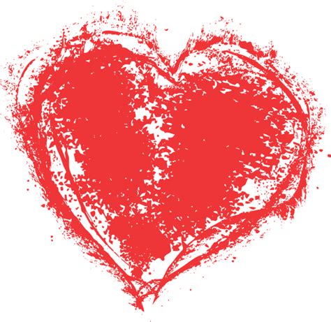 Download Heart Paint Splatter Grunge Royalty Free Vector Graphic