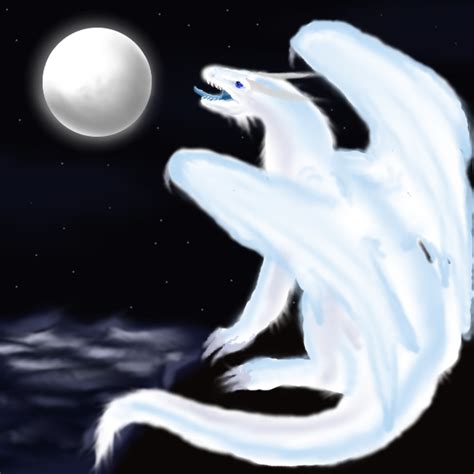 Moon Dragon By Opalblade On Deviantart