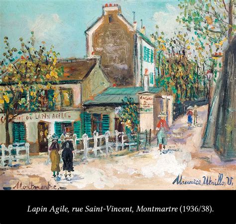 El Montmartre De Maurice Utrillo 3 Minutos De Arte