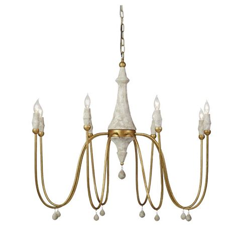 8 Light Candle Style Classic Traditional Chandelier With Beaded