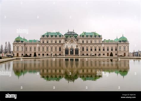 Upper Belvedere Palace Vienna Austria Stock Photo Alamy