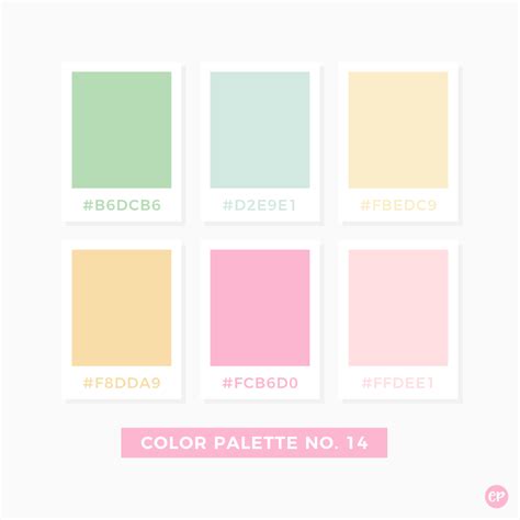 Flat Color Palette Pastel Colour Palette Colour Pallette Color