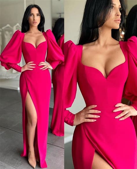 pin by gissel jiménez on vestidos de fiesta elegantes in 2023 dinner dress classy pink dress
