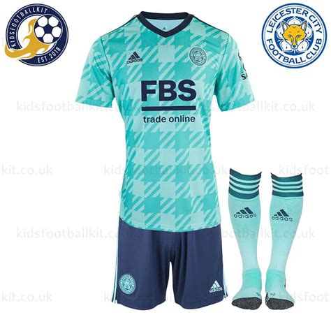 Leicester City Away Kids Football Kit 202122 Best Deal High Quality