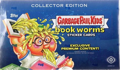 2022 Topps Garbage Pail Kids Book Worm Collector Edition Box At Amazon