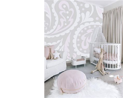 Each letter has a disney or pixar character that can be associated with it. Paisley Paint-by-Number Wall Mural | Girls wall mural ...