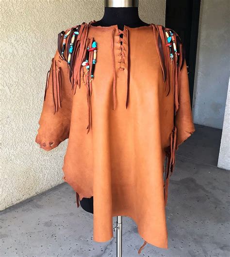 Pin On Men S Buckskin Leather Native American Style Clothes