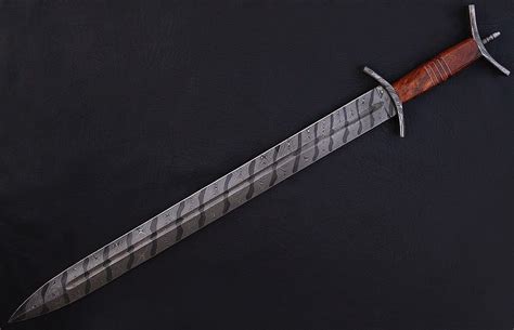 Handmade Damascus Steel Sword