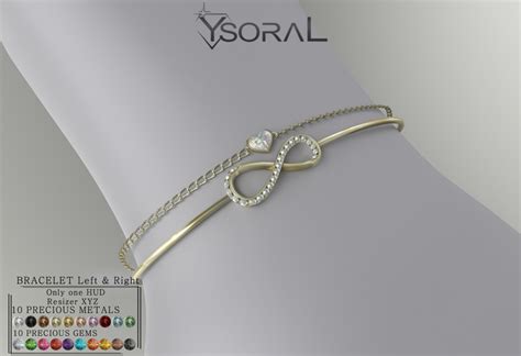 Second Life Marketplace ~~ Ysoral ~~luxe Bracelet Naomi