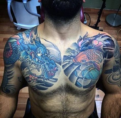 d chest tattoo designs for men manly ink ideas hot sex picture