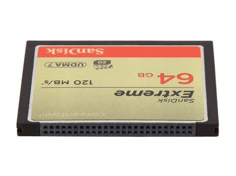 Renewed Sandisk Extreme 64gb Cf Compactflash Memory Card Sdcfxs 064g