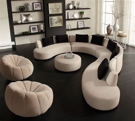 Curvy Sectional Sofas In 2020 Modern Sofa Designs Furniture Sofa Design