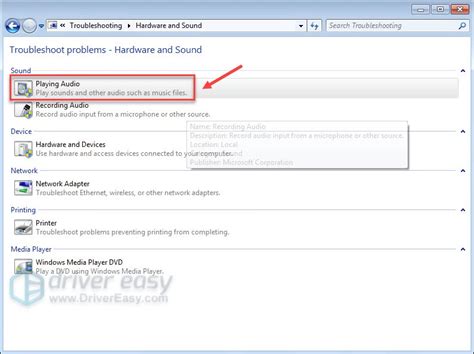 In the search box on the taskbar, type audio troubleshooter, select fix and find problems with playing sound from the results, then select next. How to Fix Audio Delay on Windows 7/8/10 - Driver Easy