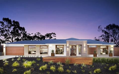Corner Block House Designs In Victoria With Metricon Facade Design
