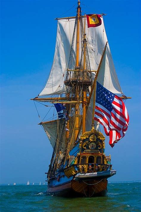 Tall Ship In The Parade Of Ships Norfolk Virginia Tall