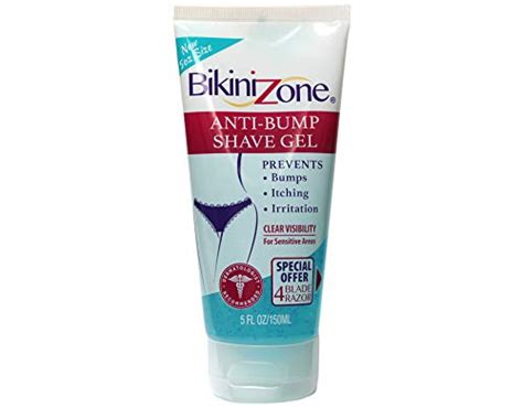Bikini Zone Shave Gel Anti Bumps 4 Ounce 2 Pack Shopsjtec