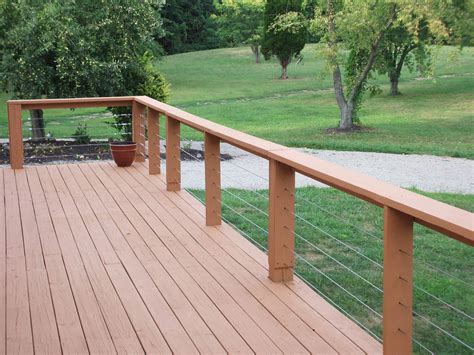 types of deck railing councilnet
