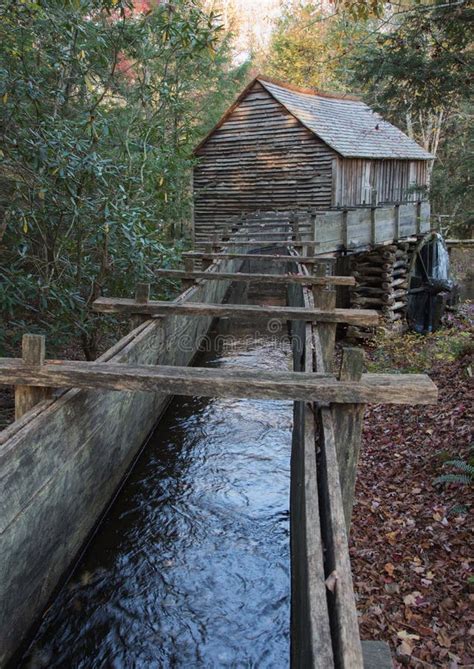 Cades Cove Grist Mill Stock Image Image Of United Great 80082201