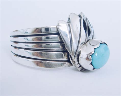 Richard Begay Navajo Handcrafted Solid 925 Sterling Silver
