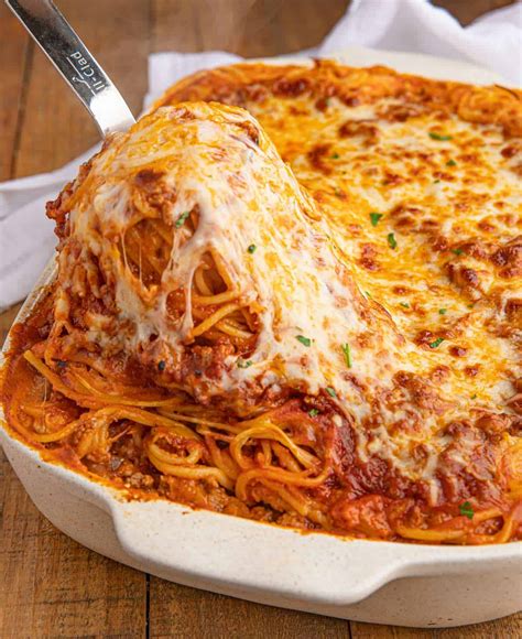 Baked Spaghetti Recipe Video Dinner Then Dessert