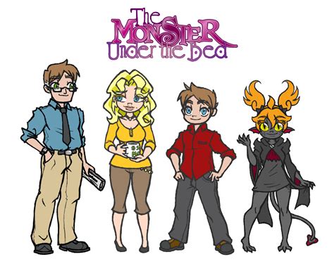 The Monster Under The Bed Cast Designs So Far By Jiveguru Hentai