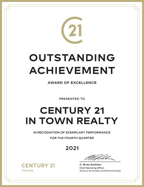 Century 21 Awards