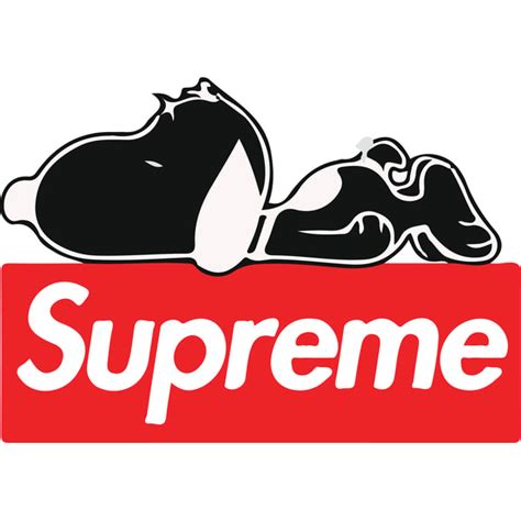 Supreme Snoopy Svg Supreme Logo Svg Supreme Svg Lv Suprem Inspire