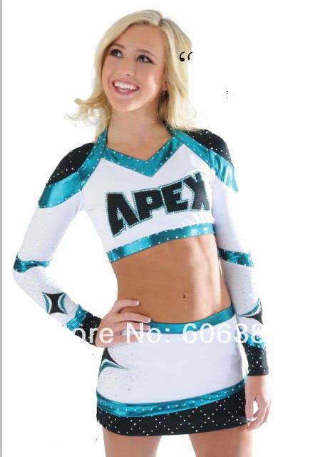 Cheerleader Uniform Cheerleader Outfit Custom Your Style Long Sleeve