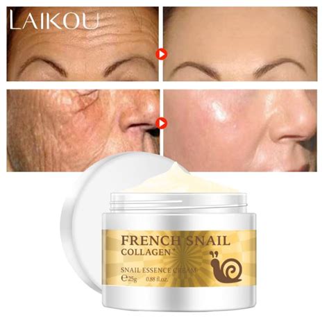 Snail Face Cream Hyaluronic Acid Anti Wrinkle Anti Aging Facial Day