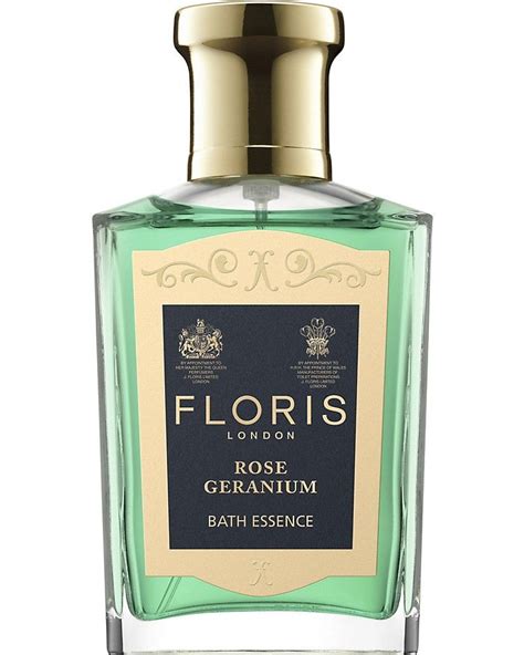 Floris Rose Geranium Bath Essence 50ml Rose Geranium Geraniums Perfume