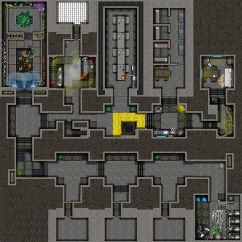 Bunker Epsilon Prison Castle Layout Map Free Maps