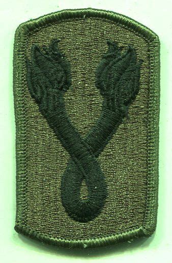 Vietnam Era Us Army 196th Infantry Brigade Od Subdued Patch Ebay