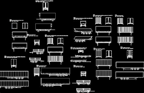 Containers And Miscellaneous Templates Dwg Plan For