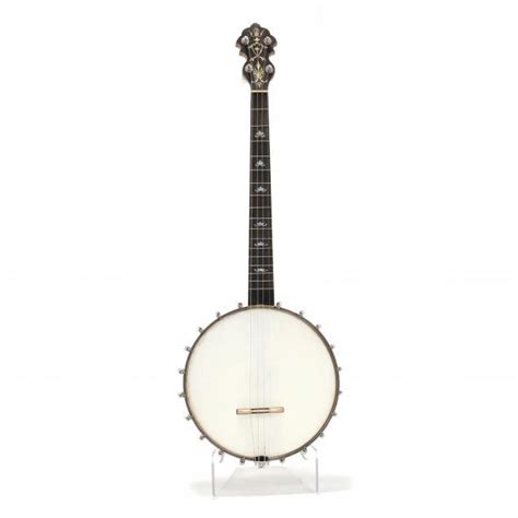 Vintage Four String Tenor Banjo Lot 268 August Estate Auctionaug 11