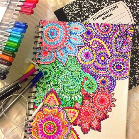 Ideas Decorar Cuadernos Mandala Ideas For Decorating Notebooks