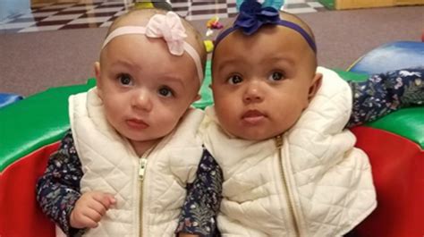 these adorable twins were born with two different skin colors huffpost life
