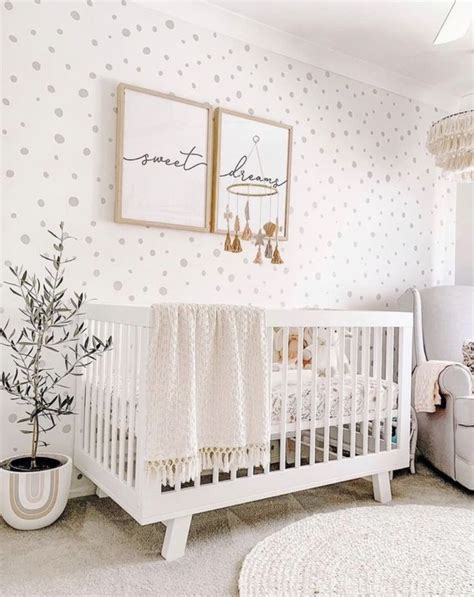 Trendy Nursery Wallpaper Ideas Diy Darlin Nursery Room Design Baby