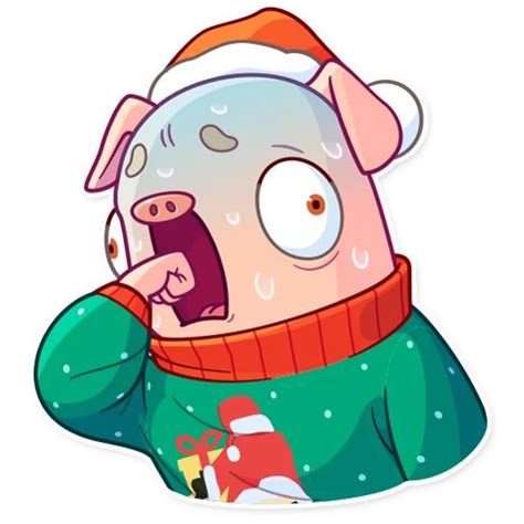 “mr Piggy” Stickers Set For Telegram