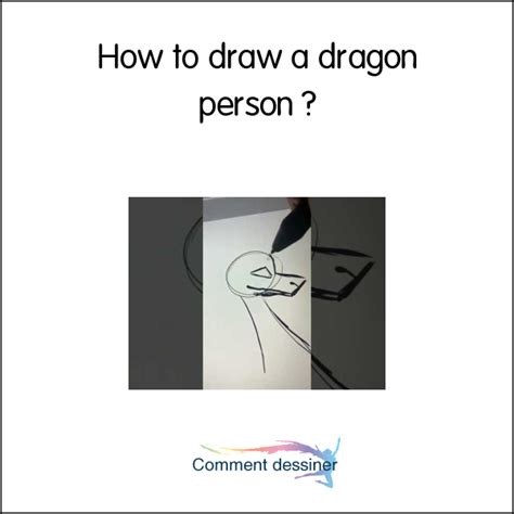 How To Draw A Dragon Person How To Draw
