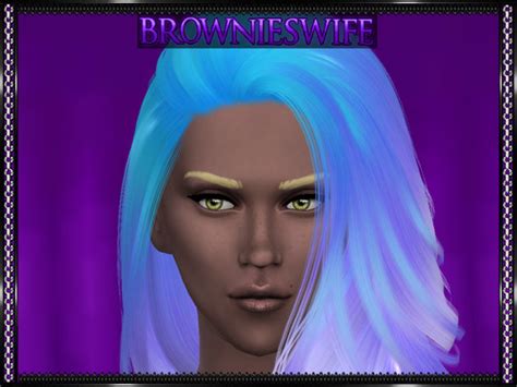 Sims 4 Hairs Brownies Wife Sims Nightcrawlers Da Bomb Hair Maxis