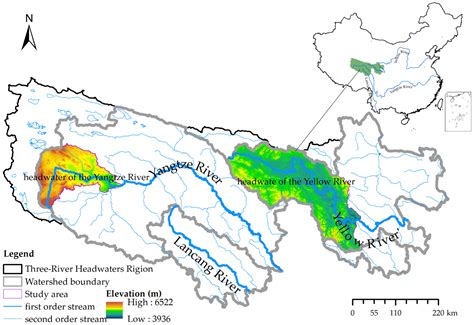 Yangtze And Yellow River Map